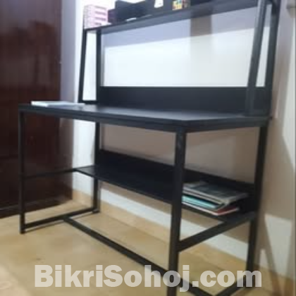 Computer Desk with Bookshelf